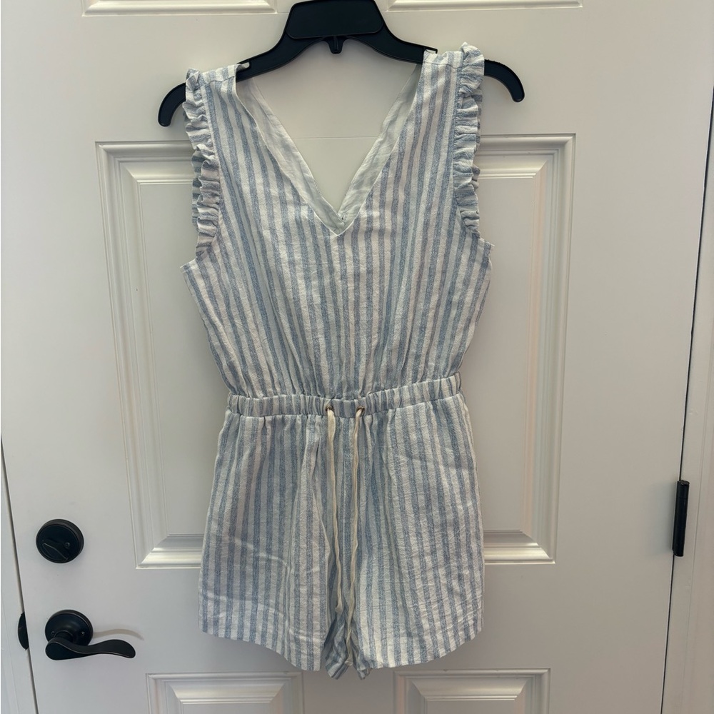 striped allie rose romper!